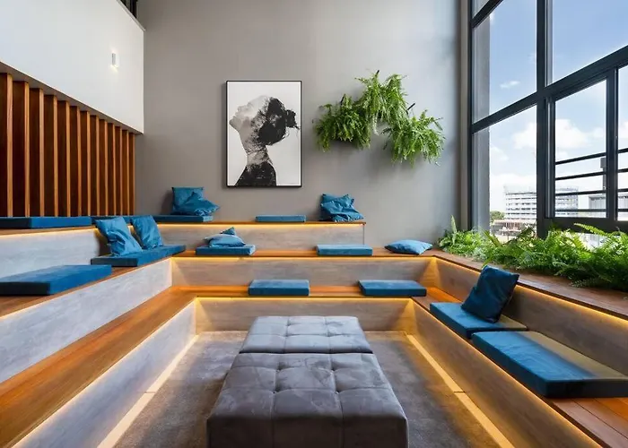 Studio Exclusivo No Parque Una Com Vaga De Garagem